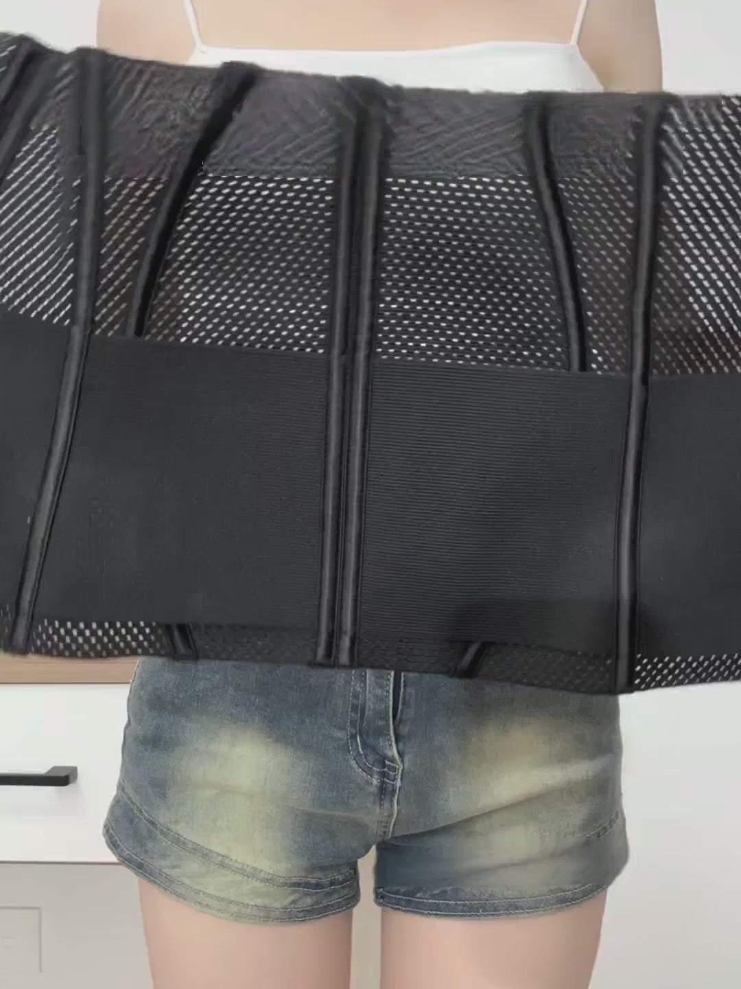 AirMesh Flex Corset | Waist Trainer for Workout & Postpartum | Asavue